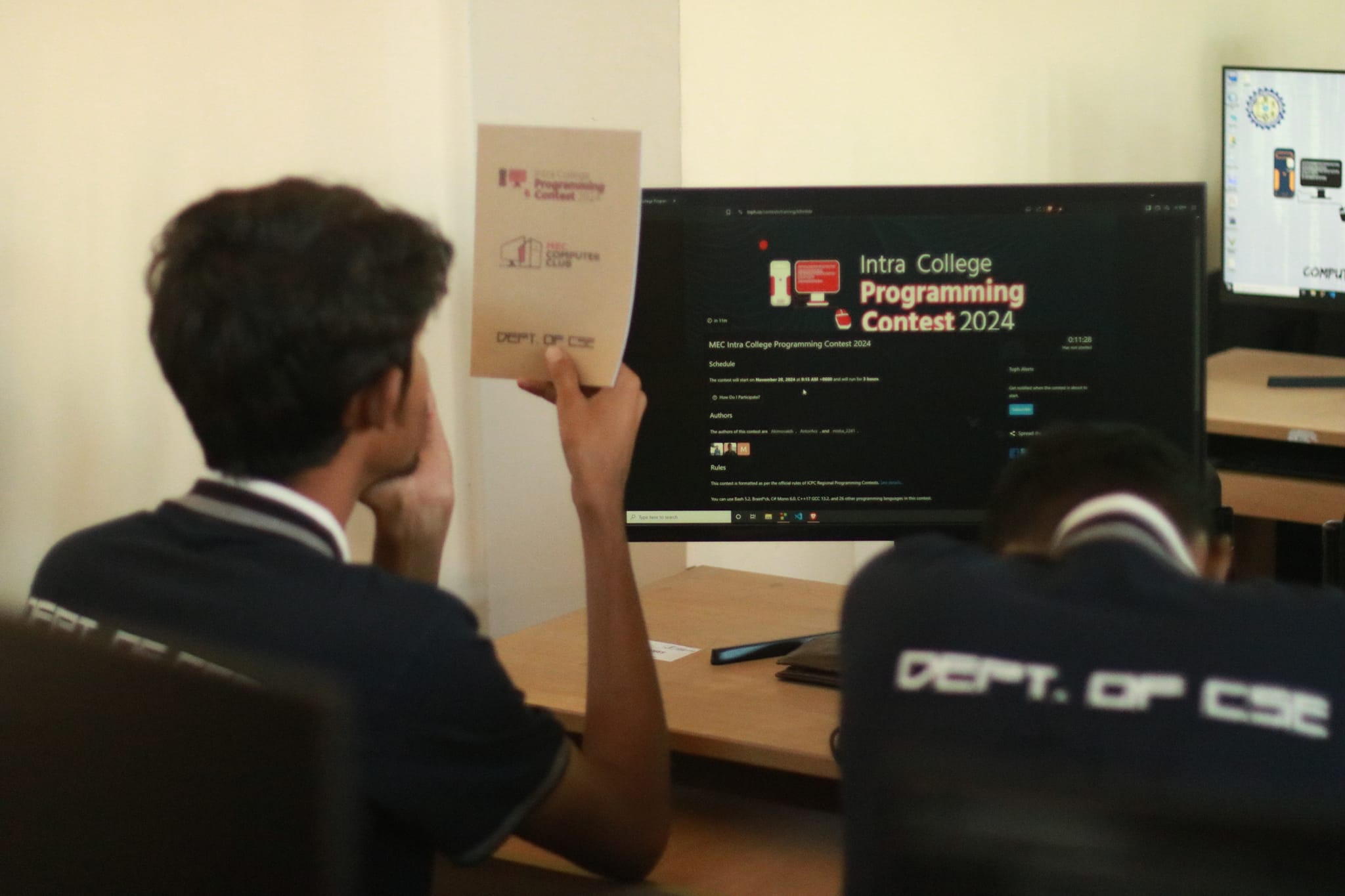 Page layouts look better with something in each section.